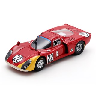 Spark Alfa Romeo T33/2 - 1968 Daytona 24 Hours - #22 1:43 model car