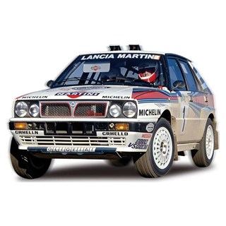 Sun Star Lancia Delta Integrale - 1st 1988 San Remo Rally - #1 Miki Biasion 1:18 model car