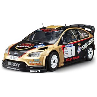 Sun Star Ford Focus RS WRC - 1st 2015 Wyedean Forest Rally - #1 P. Bird 1:18 model car