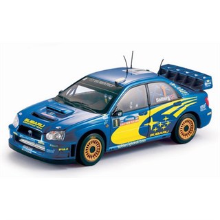 Sun Star Subaru Impreza WRC - 1st 2004 Rally New Zealand - #1 P. Solberg 1:18 model car