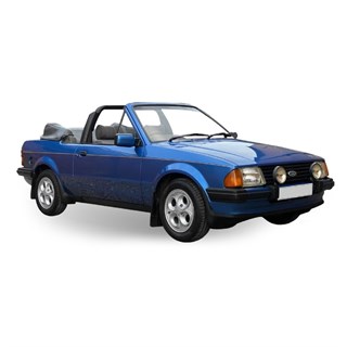 Sun Star Ford Escort XR3i Cabriolet - Azure Blue 1:18 model car