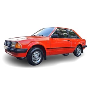 Sun Star Ford Escort Mk.3 Ghia 1981 - Sunburst Red 1:18 model car