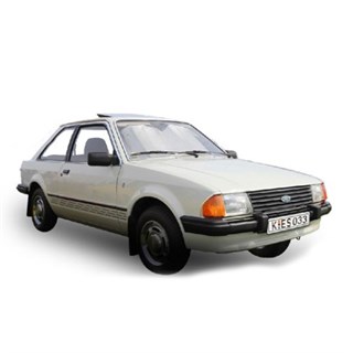 Sun Star Ford Escort Mk.3 Ghia 1981 - Diamond White 1:18 model car