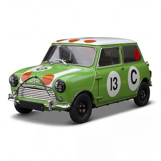 Sun Star Mini Cooper S - 1st 1966 Gallaher 500 - #13 1:12 model car
