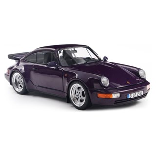 Solido Porsche 911 (964) Turbo 1990 - Violet Metallic 1:18 model car