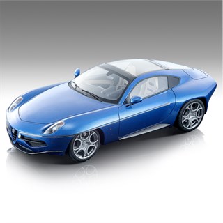 Tecnomodel Disco Volante Touring Superleggera 2014 - Metallic Cobalt Blue 1:18 model car