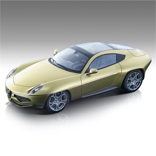 Tecnomodel Disco Volante Touring Superleggera 2014 - Metallic Yellow 1:18 model car