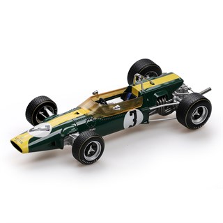 Tecnomodel Lotus 48 - 1st 1967 Madrid F2 Grand Prix - #3 J. Clark 1:18 model car