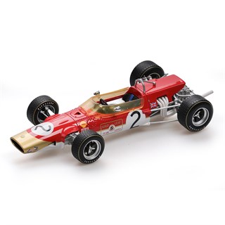 Tecnomodel Lotus 48 - 1968 Hockenheim F2 - #2 G. Hill 1:18 model car