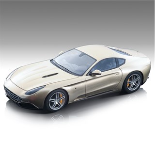 Tecnomodel Touring Superleggera Berlinetta Lusso 2015 - Light Metallic Gold 1:18 model car