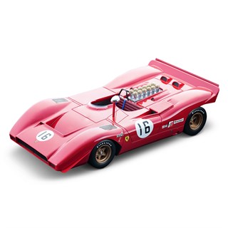 Tecnomodel Ferrari 612P Can-Am - 1969 Watkins Glen Can-Am - #16 C. Amon 1:18 model car