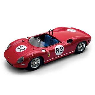 Tecnomodel Ferrari 330P - 1964 Bridgehampton 500 Km - #82 John Fulp 1:18 model car