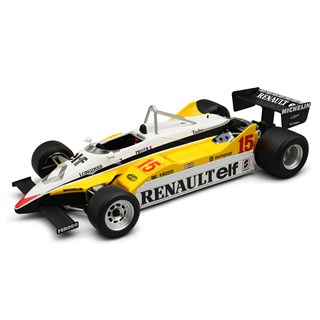 Tecnomodel Renault RE30B - 1st 1982 South African Grand Prix - #15 A. Prost 1:18 model car
