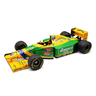 Tecnomodel Benetton B193 - 1993 Barcelona Test - Michele Alboreto 1:18 model car