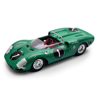 Tecnomodel Ferrari 365 P2 Spider - 1st 1965 Kyalami 9 Hours - #1 1:18 model car