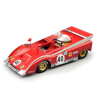 Tecnomodel Ferrari 712 - 1972 Watkins Glen Can-Am - #40 Jean-Pierre Jarier 1:43 model car