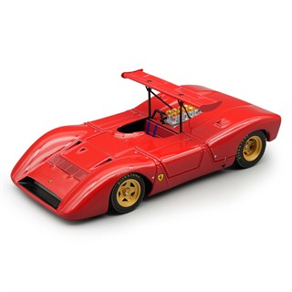 Tecnomodel Ferrari 612 Can-Am - 1968 Press Car - Red 1:43 model car
