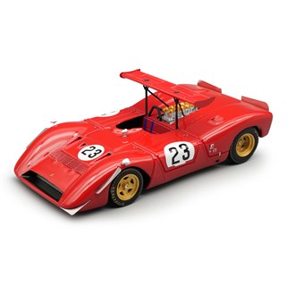Tecnomodel Ferrari 612 Can-Am - 1968 Las Vegas Can-Am - #23 C. Amon 1:43 model car
