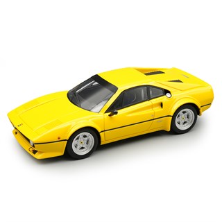 Tecnomodel Ferrari 308 GTB - 1976 Press Car - Yellow 1:43 model car