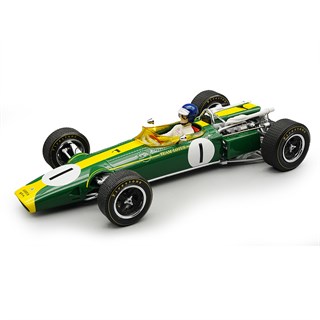 Tecnomodel Lotus 43 w. Figure - 1st 1966 American Grand Prix - #1 J. Clark 1:18 model car