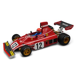 Tecnomodel Ferrari 312 B3 w. Figure - 1st 1974 Spanish Grand Prix - #12 N.Lauda 1:18 model car