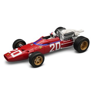 Tecnomodel Ferrari 312 F1 w. Figure - 1967 Monaco Grand Prix - #20 Chris Amon 1:18 model car