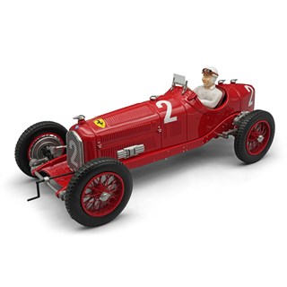 Tecnomodel Alfa Romeo P3 Tipo B w. Figure - 1st 1932 German Grand Prix - #2 R. Caracciola 1:18 model car