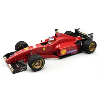 Tecnomodel Ferrari F310 w. Figure - 1st 1996 Spanish Grand Prix - #1 Michael Schumacher 1:18 model car