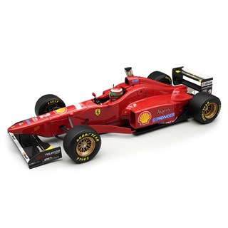 Tecnomodel Ferrari F310 w. Figure - 1996 San Marino Grand Prix - #2 Eddie Irvine 1:18 model car
