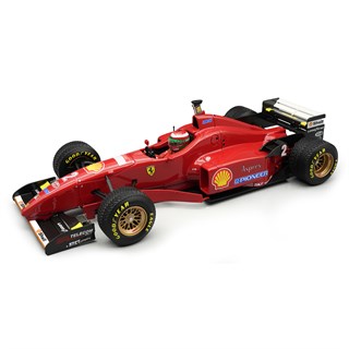 Tecnomodel Ferrari F310 w. Figure - 1996 Spanish Grand Prix - #2 Eddie Irvine 1:18 model car