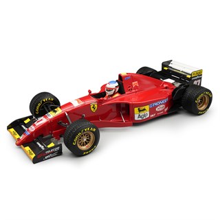 Tecnomodel Ferrari 412 T2 w. Figure - 1995 Japanese Grand Prix - #27 Jean Alesi 1:18 model car