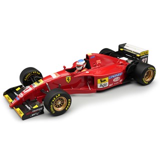 Tecnomodel Ferrari 412 T2 w. Figure - 1st 1995 Canadian Grand Prix - #27 Jean Alesi 1:18 model car