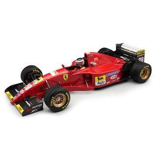 Tecnomodel Ferrari 412 T2 w. Figure - 1995 Japanese Grand Prix - #28 Gerhard Berger 1:18 model car