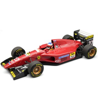Tecnomodel Ferrari 412 T1 w. Figure - 1994 Brazilian Grand Prix - #27 Jean Alesi 1:18 model car