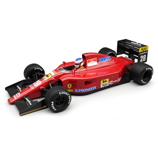 Tecnomodel Ferrari 642 w. Figure - 1991 Spanish Grand Prix - #28 Jean Alesi 1:18 model car