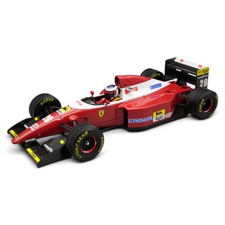 Tecnomodel Ferrari F93A w. Figure - 1993 European Grand Prix - #28 Gerhard Berger 1:18 model car