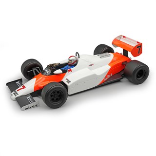Tecnomodel McLaren MP4/1C w. Figure - 1st 1983 American Long Beach Grand Prix - #7 John Watson 1:18 model car