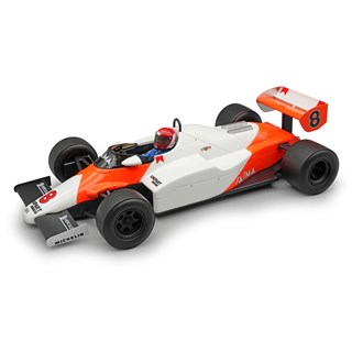 Tecnomodel McLaren MP4/1C w. Figure - 1983 American Long Beach Grand Prix - #8 Niki Lauda 1:18 model car