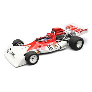 Tecnomodel BRM P160E w. Figure - 1973 Spanish Grand Prix - #16 Niki Lauda 1:18 model car