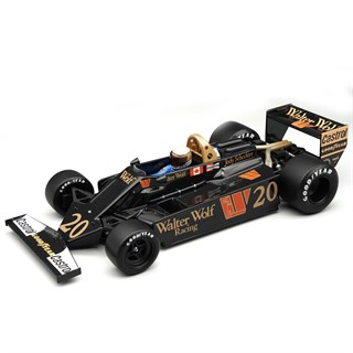 Tecnomodel Wolf WR5 w. Figure - 1978 Spanish Grand Prix - #20 Jody Scheckter 1:18 model car