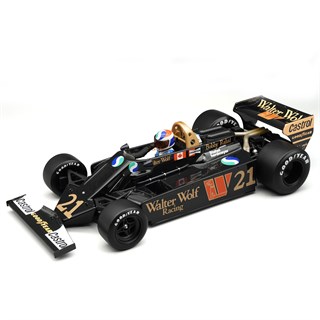 Tecnomodel Wolf WR5 w. Figure - 1978 Canadian Grand Prix - #21 Bobby Rahal 1:18 model car