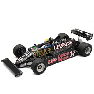 Tecnomodel March 811 w. Figure - 1981 British Grand Prix - #17 Derek Daly 1:18 model car