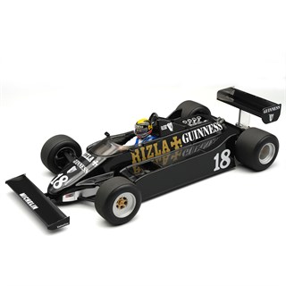 Tecnomodel March 811 w. Figure - 1981 Belgian Grand Prix Practice - #18 Derek Daly 1:18 model car