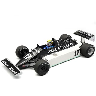 Tecnomodel March 811 w. Figure - 1981 American Long Beach Grand Prix Practice - #17 Derek Daly 1:18 model car