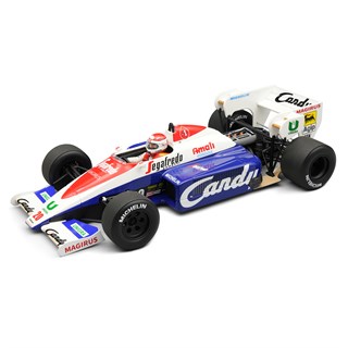 Tecnomodel Toleman TG184 w. Figure - 1984 Italian Grand Prix Practice - #20 Pierluigi Martini 1:18 model car