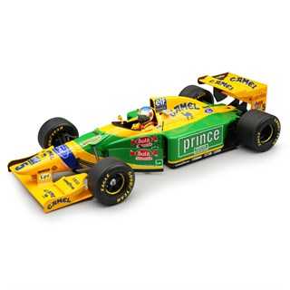 Tecnomodel Benetton B193 w. Figure - 1993 Hungarian Grand Prix - #5 Michael Schumacher 1:18 model car