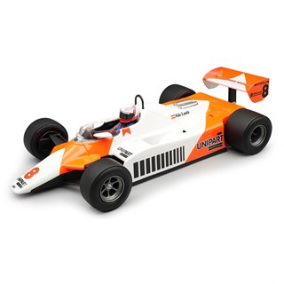 Tecnomodel McLaren MP4/1B w. Figure - 1st 1982 British Grand Prix - #8 Niki Lauda 1:18 model car