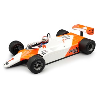 Tecnomodel McLaren MP4/1B w. Figure - 1st 1982 American Detroit Grand Prix - #7 John Watson 1:18 model car