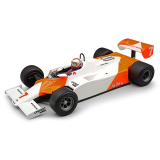 Tecnomodel McLaren MP4/1B w. Figure - 1982 Monaco Grand Prix - #7 John Watson 1:18 model car