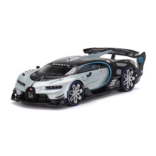 TrueScale Miniatures Bugatti Vision Gran Turismo - Silver 1:43 model car